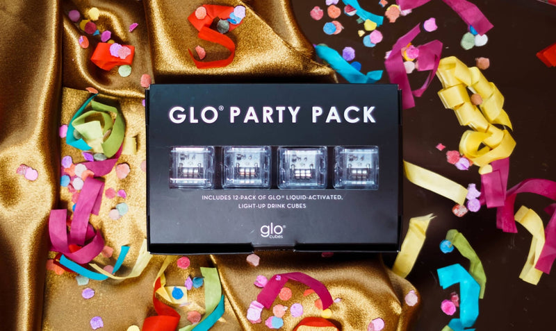 Glo® Liquid-activated cubes (12-pack) Drinkware Glo Pals  Paper Skyscraper Gift Shop Charlotte