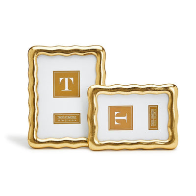 Golden Ore Photo Frame | 5x7 Frames Two's Company  Paper Skyscraper Gift Shop Charlotte