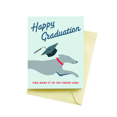 Gradhound | Graduation Card Cards Seltzer Goods  Paper Skyscraper Gift Shop Charlotte