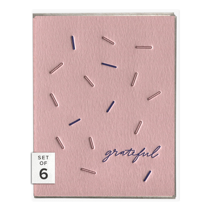 Grateful | Boxed Notecard Set (6) Cards INK MEETS PAPER  Paper Skyscraper Gift Shop Charlotte