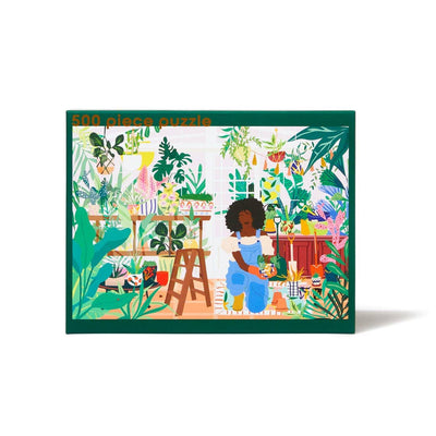 Greenhouse 500 pc Puzzle Puzzles Be Rooted  Paper Skyscraper Gift Shop Charlotte