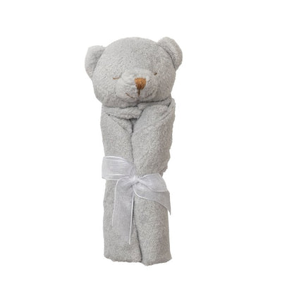 Grey Bear Blankie Baby Angel Dear  Paper Skyscraper Gift Shop Charlotte