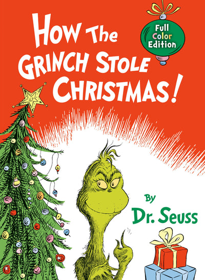 How The Grinch Stole Christmas by Dr. Seuss | Hardcover BOOK Penguin Random House Paper Skyscraper Gift Shop Charlotte