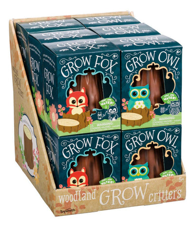 Grow Fox & Owl  Toysmith  Paper Skyscraper Gift Shop Charlotte