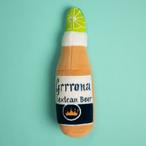 Grrrona Beer Dog Toy | XL Pets Haute Diggity Dog  Paper Skyscraper Gift Shop Charlotte