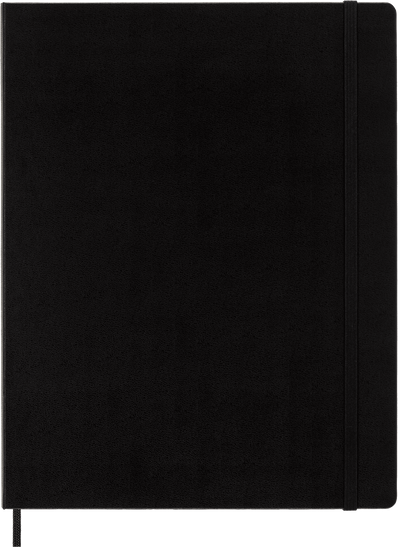 Ruled | Black | Hard Cover | XXL Notebook BOOK Moleskin  Paper Skyscraper Gift Shop Charlotte