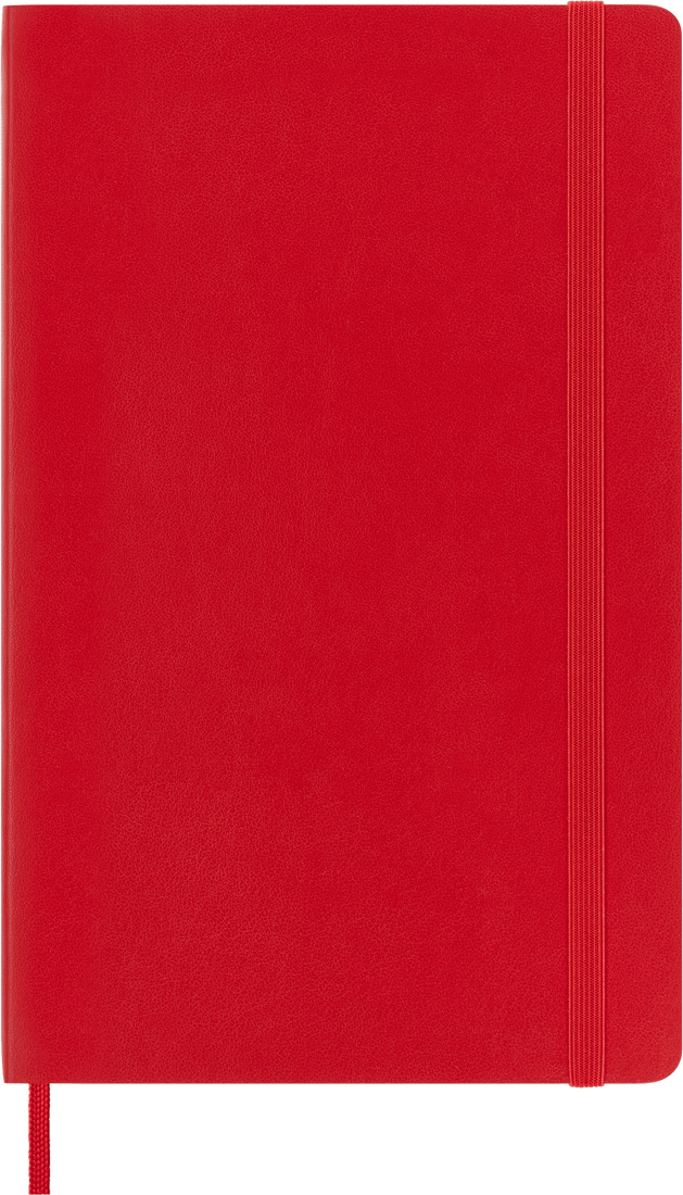 Ruled | Red | Soft Cover | Large Notebook BOOK Moleskin  Paper Skyscraper Gift Shop Charlotte