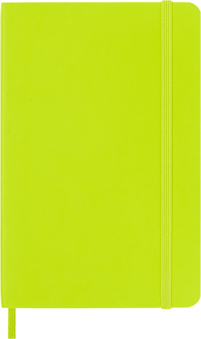 Ruled | Lemon Green | Soft Cover | Pocket Notebook BOOK Moleskin  Paper Skyscraper Gift Shop Charlotte