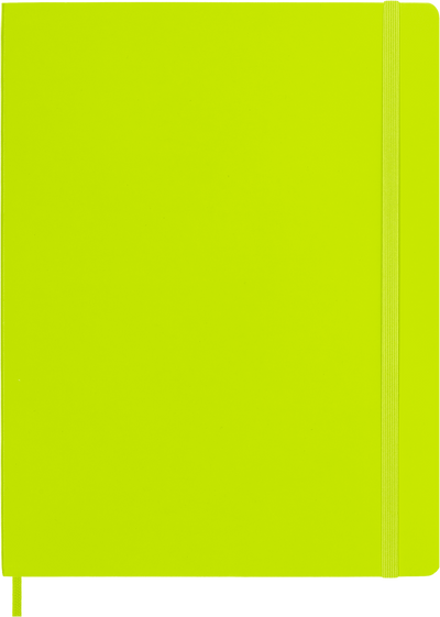 Plain | Lemon Green | Soft Cover | XL Notebook BOOK Moleskin  Paper Skyscraper Gift Shop Charlotte