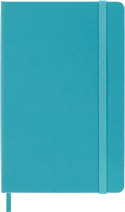 Ruled | Reef Blue | Hard Cover | Pocket Notebook BOOK Moleskin  Paper Skyscraper Gift Shop Charlotte