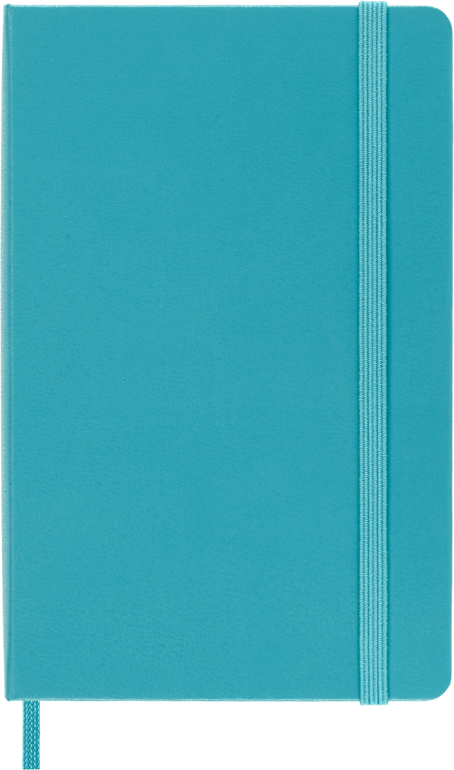 Ruled | Reef Blue | Hard Cover | Pocket Notebook BOOK Moleskin  Paper Skyscraper Gift Shop Charlotte