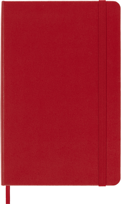 Ruled | Red | Hard Cover | Medium Notebook BOOK Moleskin  Paper Skyscraper Gift Shop Charlotte