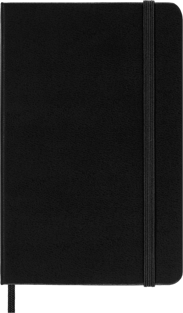 Ruled | Black | Hard Cover | Pocket Notebook BOOK Moleskin  Paper Skyscraper Gift Shop Charlotte