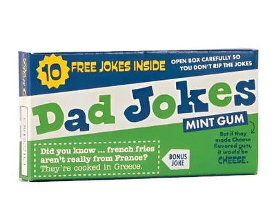 Gum - Dad Jokes Gum Blue Q  Paper Skyscraper Gift Shop Charlotte