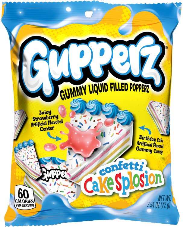 Gupperz Confetti Cakesplosion Food - Chocolates & Candy Grandpa Joe&