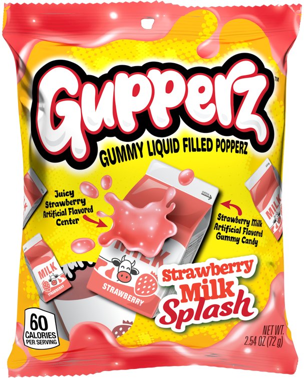 Gupperz Strawberry Milk Splash Food - Chocolates & Candy Grandpa Joe&