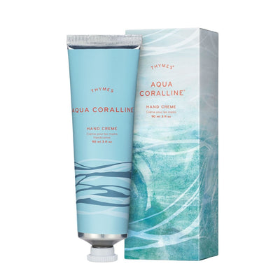 Hand Creme | Aqua Coralline Beauty + Wellness Thymes  Paper Skyscraper Gift Shop Charlotte