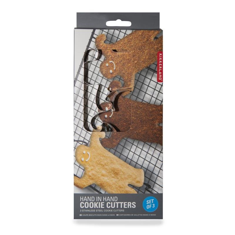 Hand in Hand Cookie Cutters Kitchen Kikkerland  Paper Skyscraper Gift Shop Charlotte