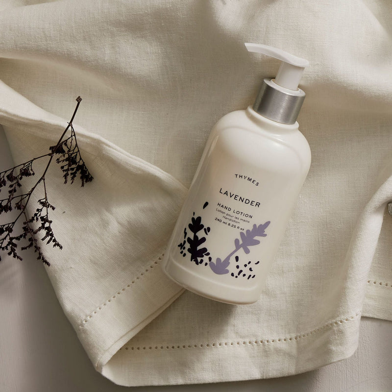 Hand Lotion | Lavender Beauty + Wellness Thymes  Paper Skyscraper Gift Shop Charlotte