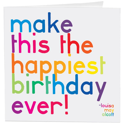 happiest birthday ever' card Cards Quotable Paper Skyscraper Gift Shop Charlotte