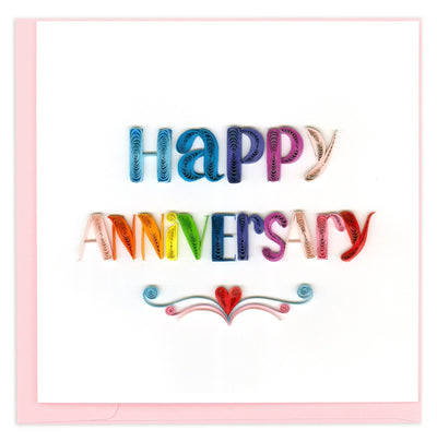 Happy Anniversary Card Cards Quilling Card  Paper Skyscraper Gift Shop Charlotte