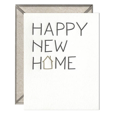 Happy New Home | New Home Card Cards INK MEETS PAPER  Paper Skyscraper Gift Shop Charlotte