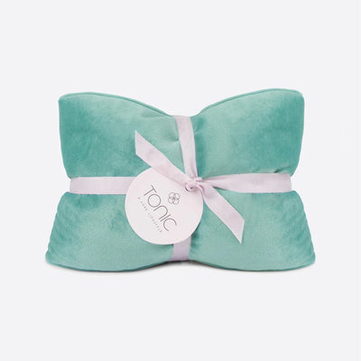 Heat Pillow - Luxe Velvet Seafoam  Tonic  Paper Skyscraper Gift Shop Charlotte