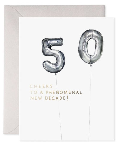 Helium 50 Card Cards E. Frances Paper  Paper Skyscraper Gift Shop Charlotte