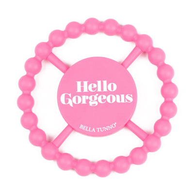 Hello Gorgeous Happy Teether  Bella Tunno  Paper Skyscraper Gift Shop Charlotte