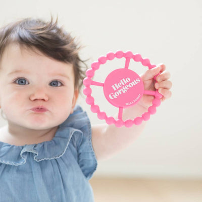 Hello Gorgeous Happy Teether  Bella Tunno  Paper Skyscraper Gift Shop Charlotte