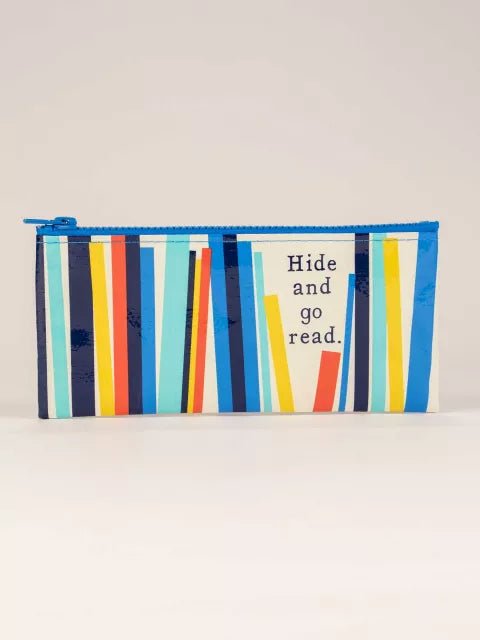 Hide & Go Read Read Pencil Case Pencil Cases Blue Q  Paper Skyscraper Gift Shop Charlotte