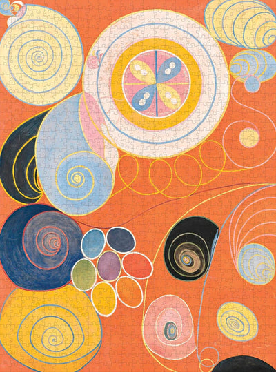 1000 Piece Puzzle | Hilma af Klint: No.3, Youth Puzzles Pomegranate  Paper Skyscraper Gift Shop Charlotte