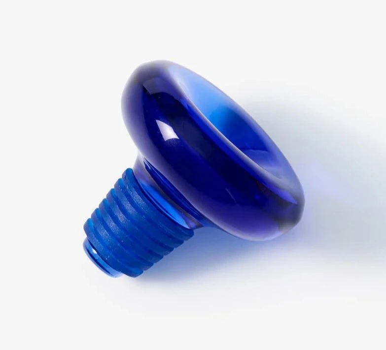 Hobknob Bottle Stopper | Blue Barware Areaware  Paper Skyscraper Gift Shop Charlotte