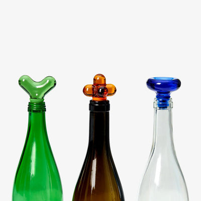 Hobknob Bottle Stopper | Green Barware Areaware  Paper Skyscraper Gift Shop Charlotte