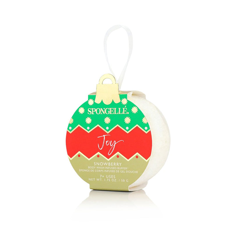 Holiday Ornament Buffer Assorted | Pack Christmas Gift   Spongellé  Paper Skyscraper Gift Shop Charlotte