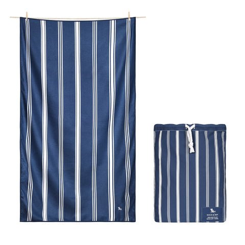 Home Towels | Patchouli Navy  Dock & Bay  Paper Skyscraper Gift Shop Charlotte