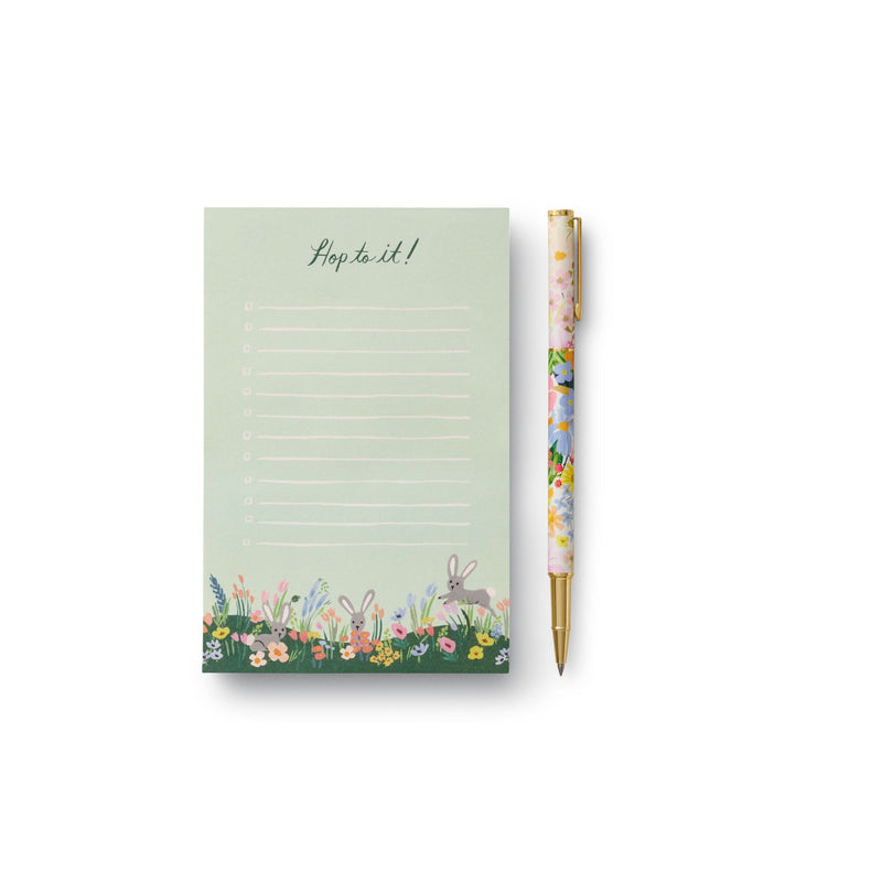 Hop To It! Notepad Cards Rifle Paper Co  Paper Skyscraper Gift Shop Charlotte