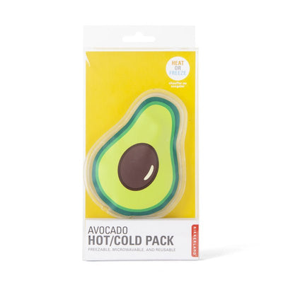 Hot/Cold Pack Avocado  Kikkerland  Paper Skyscraper Gift Shop Charlotte