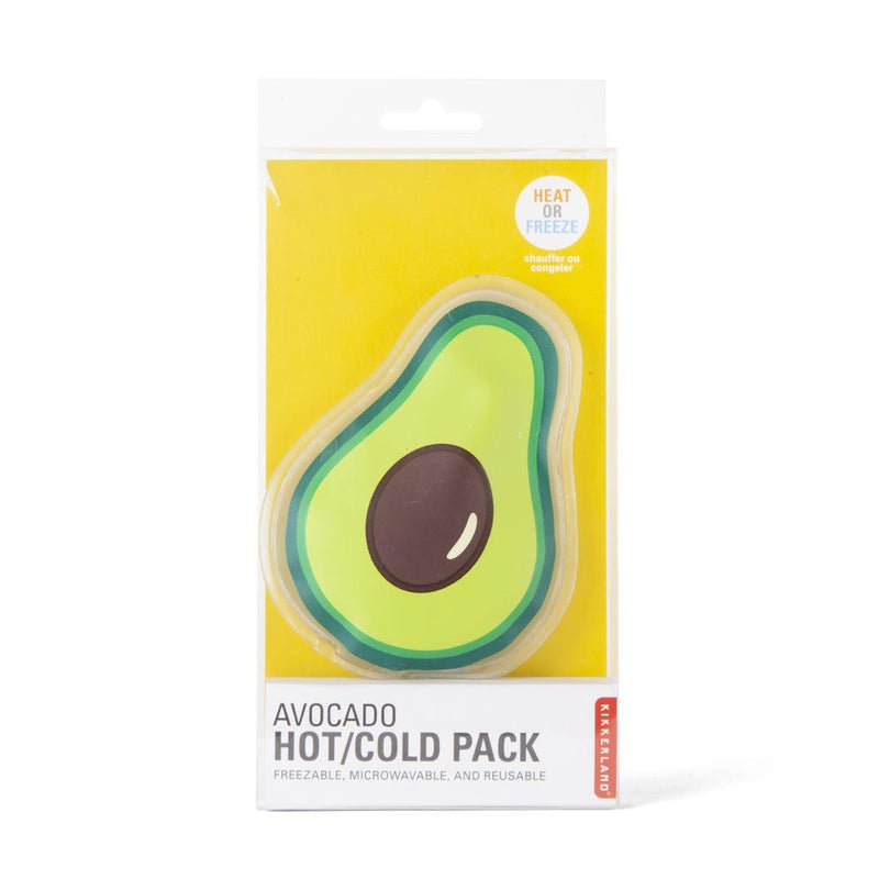 Hot/Cold Pack Avocado  Kikkerland  Paper Skyscraper Gift Shop Charlotte