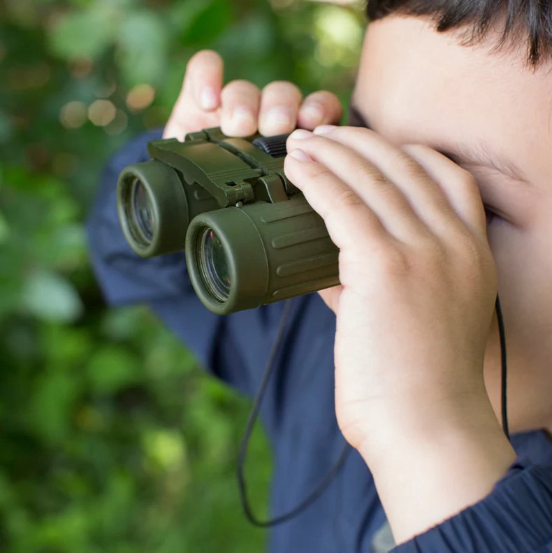 Huckleberry Binoculars Kids Toys Kikkerland  Paper Skyscraper Gift Shop Charlotte