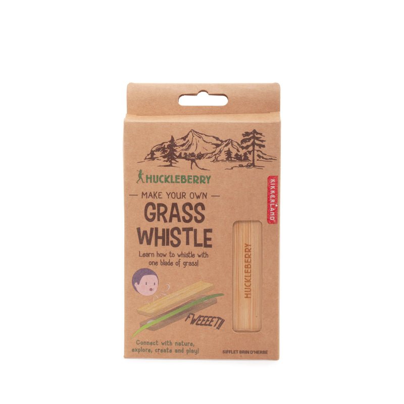 Huckleberry Grass Whistle Jokes & Novelty Kikkerland  Paper Skyscraper Gift Shop Charlotte