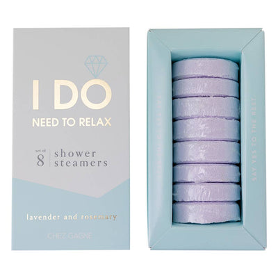 I DO Need To Relax - Bridal Shower Steamers - Lavender  Chez Gagné  Paper Skyscraper Gift Shop Charlotte