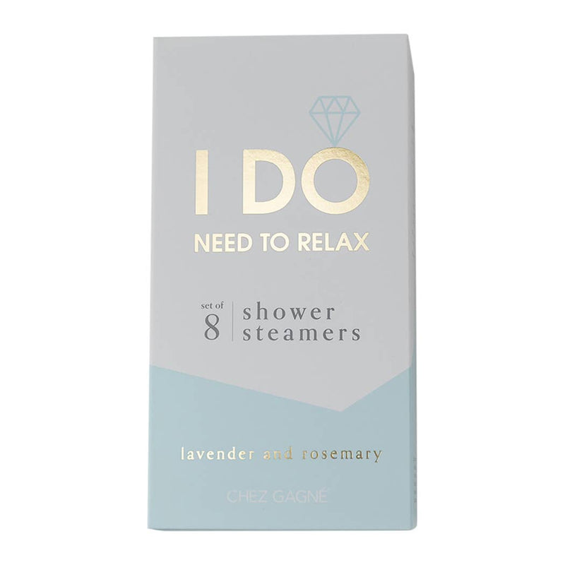 I DO Need To Relax - Bridal Shower Steamers - Lavender  Chez Gagné  Paper Skyscraper Gift Shop Charlotte