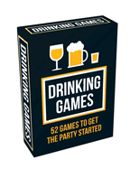 Drinking Games: 52 Games to Get the Party Started Games Hachette  Paper Skyscraper Gift Shop Charlotte