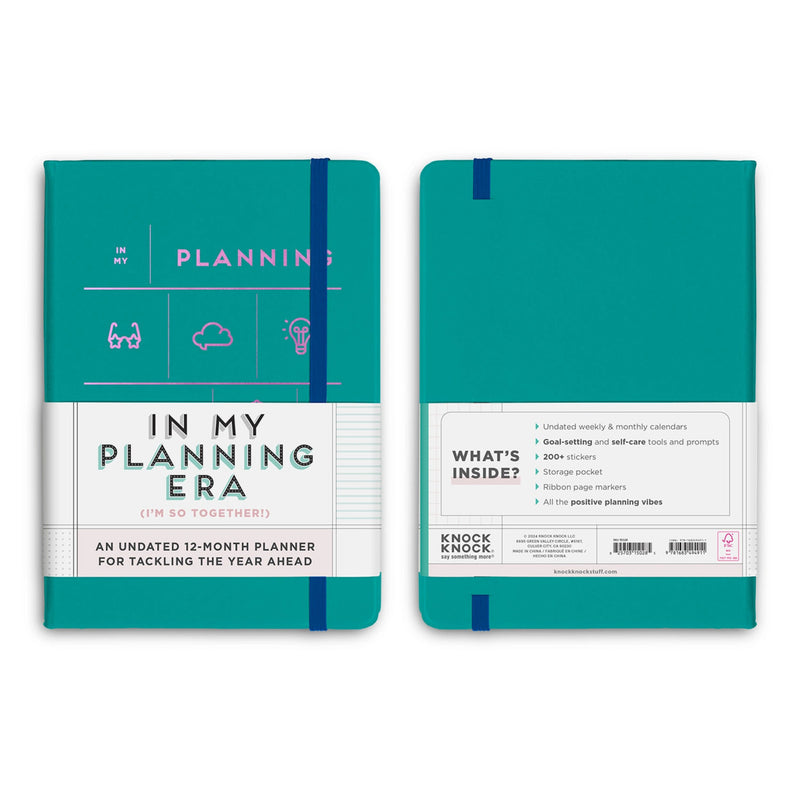 In My Planning Era Large Hardcover Planner Office Supplies - Miscellaneous Knock Knock Paper Skyscraper Gift Shop Charlotte