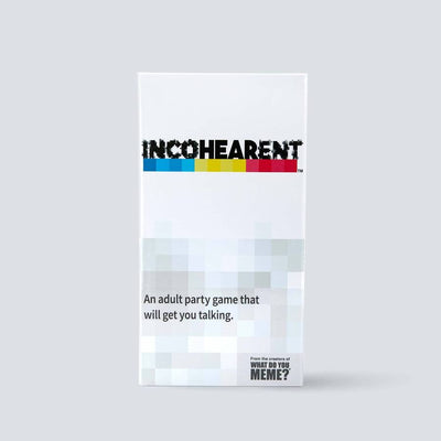 Incohearent | Ages 17+ Adult Games Relatable Games  Paper Skyscraper Gift Shop Charlotte