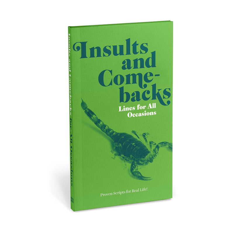 Insults & Comebacks BOOK Knock Knock  Paper Skyscraper Gift Shop Charlotte