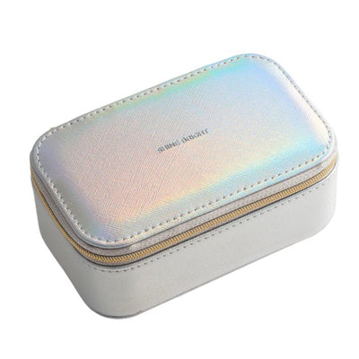 Iridescent Saffiano Mini Jewelry Box Jewelry Storage Estella Bartlett Ltd  Paper Skyscraper Gift Shop Charlotte