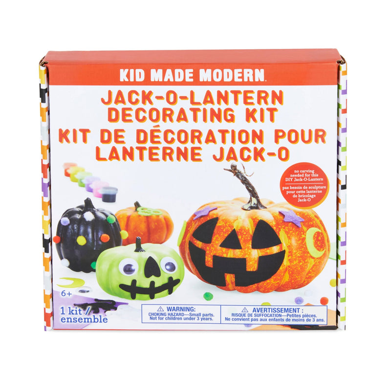 Jack O Lantern Decorating Kit Halloween Kid Made Modern  Paper Skyscraper Gift Shop Charlotte