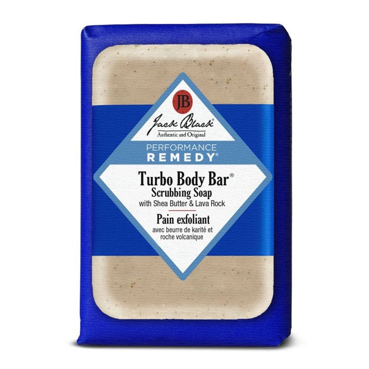 Turbo Body Bar Scrubbing Soap, 6 oz  Jack Black  Paper Skyscraper Gift Shop Charlotte